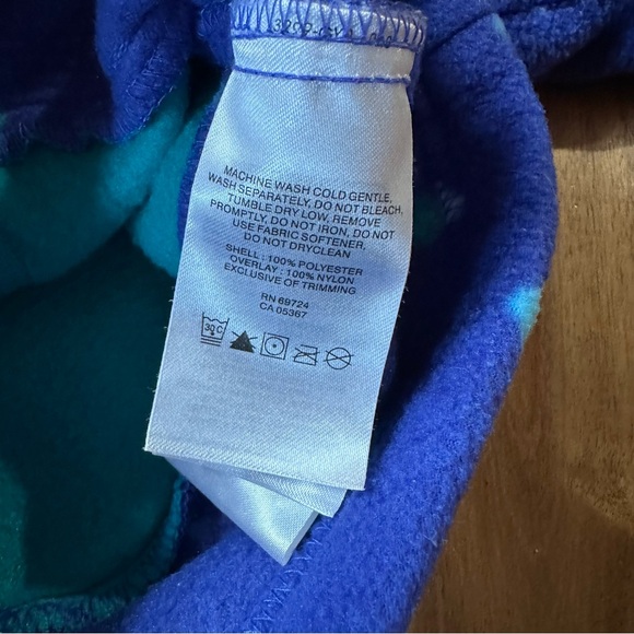 Columbia Zip up hooded sweatshirt. Size 3-6 months. - Picture 4 of 5